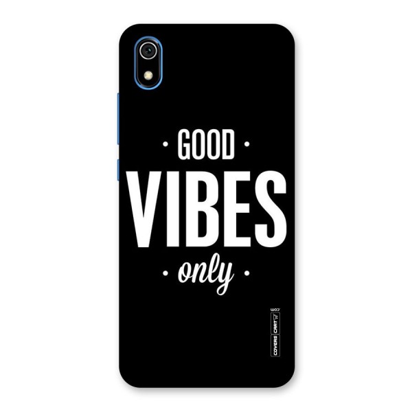 Just Vibes Back Case for Redmi 7A