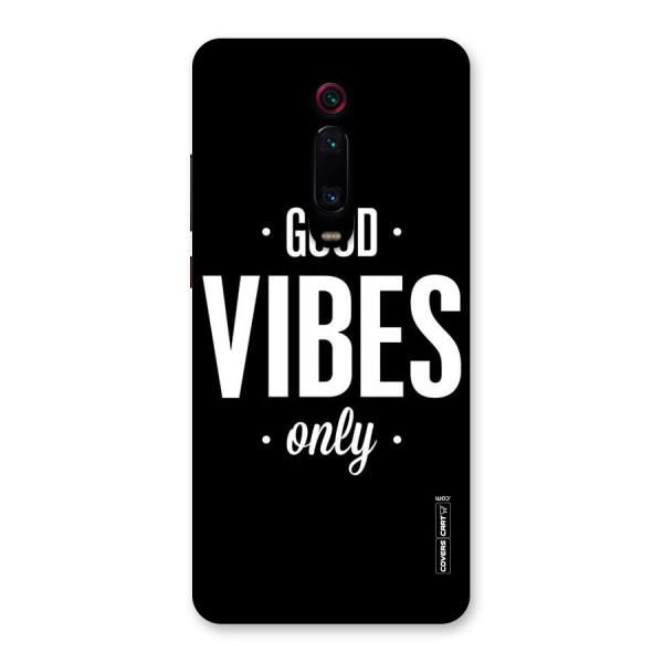 Just Vibes Back Case for Redmi K20 Pro