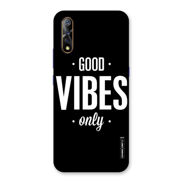 Just Vibes Back Case for Vivo S1