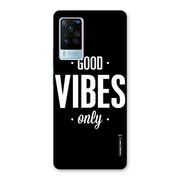 Just Vibes Back Case for Vivo X60 Pro