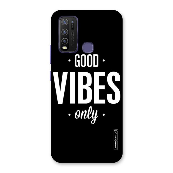 Just Vibes Back Case for Vivo Y30