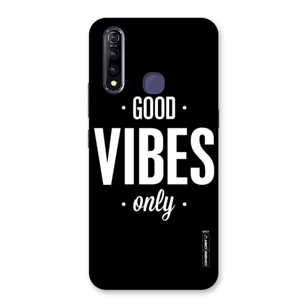 Just Vibes Back Case for Vivo Z1 Pro