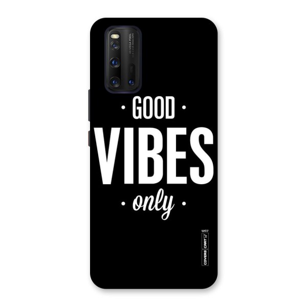 Just Vibes Back Case for Vivo iQOO 3