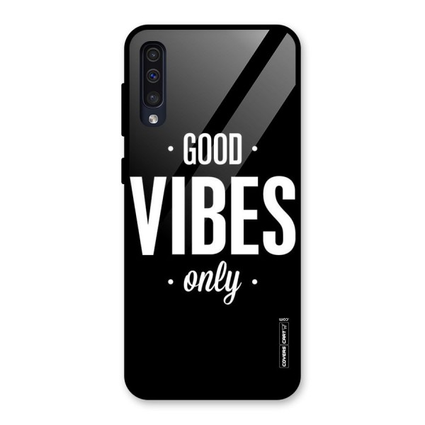 Just Vibes Glass Back Case for Galaxy A50s