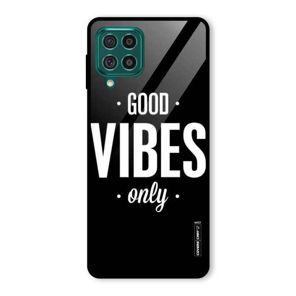 Just Vibes Glass Back Case for Galaxy F62