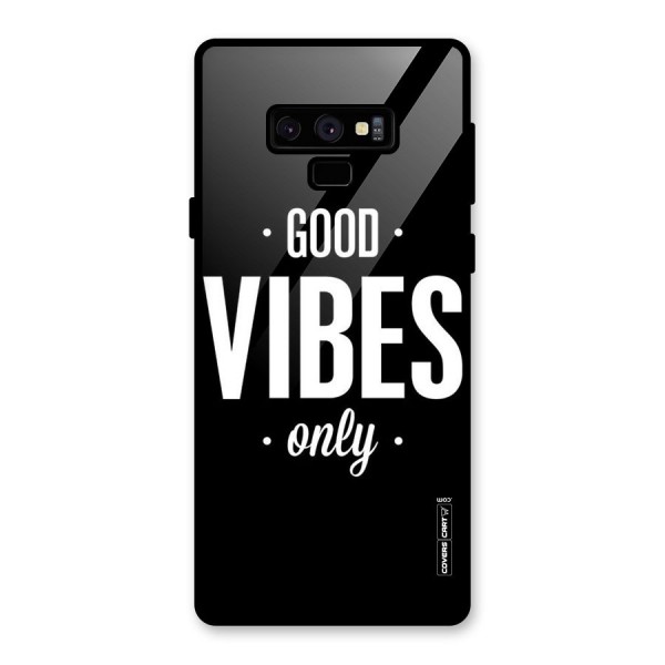 Just Vibes Glass Back Case for Galaxy Note 9