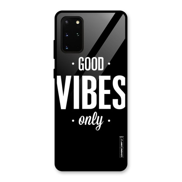 Just Vibes Glass Back Case for Galaxy S20 Plus