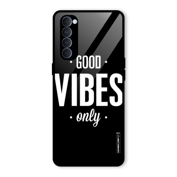 Just Vibes Glass Back Case for Oppo Reno4 Pro