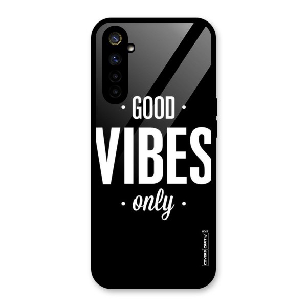 Just Vibes Glass Back Case for Realme 6