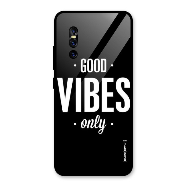 Just Vibes Glass Back Case for Vivo V15 Pro