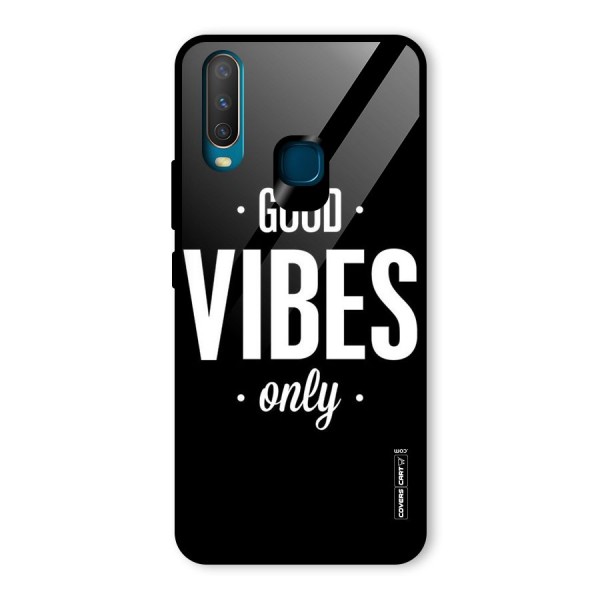 Just Vibes Glass Back Case for Vivo Y12