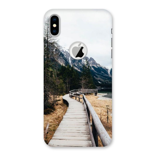 Just Wander Back Case for iPhone XS Logo Cut