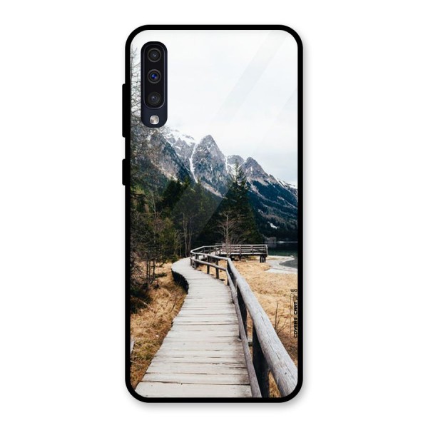 Just Wander Glass Back Case for Galaxy A50s