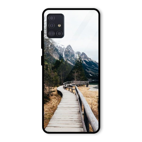 Just Wander Glass Back Case for Galaxy A51