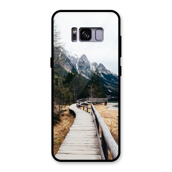 Just Wander Glass Back Case for Galaxy S8