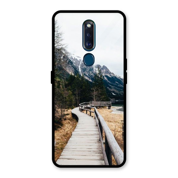 Just Wander Glass Back Case for Oppo F11 Pro