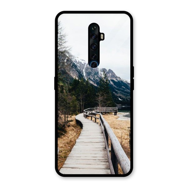 Just Wander Glass Back Case for Oppo Reno2 Z