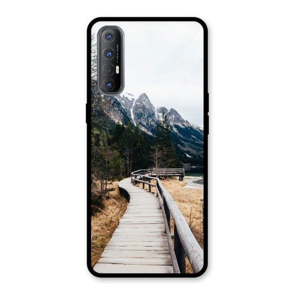 Just Wander Glass Back Case for Oppo Reno3 Pro