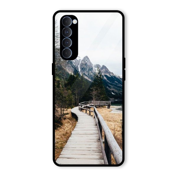 Just Wander Glass Back Case for Oppo Reno4 Pro