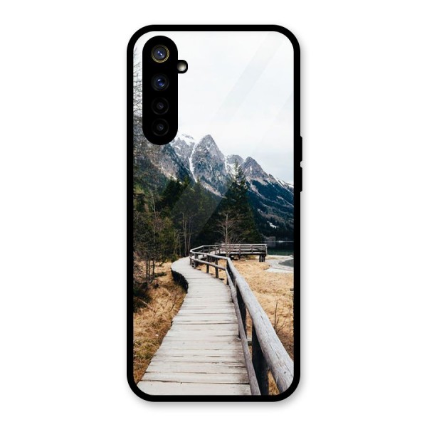 Just Wander Glass Back Case for Realme 6i