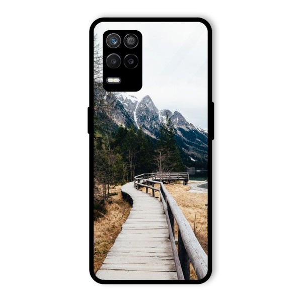 Just Wander Glass Back Case for Realme 9 5G