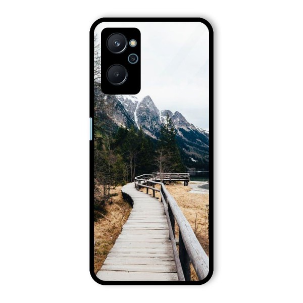 Just Wander Glass Back Case for Realme 9i