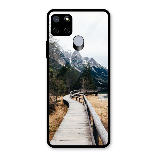 Just Wander Glass Back Case for Realme C15