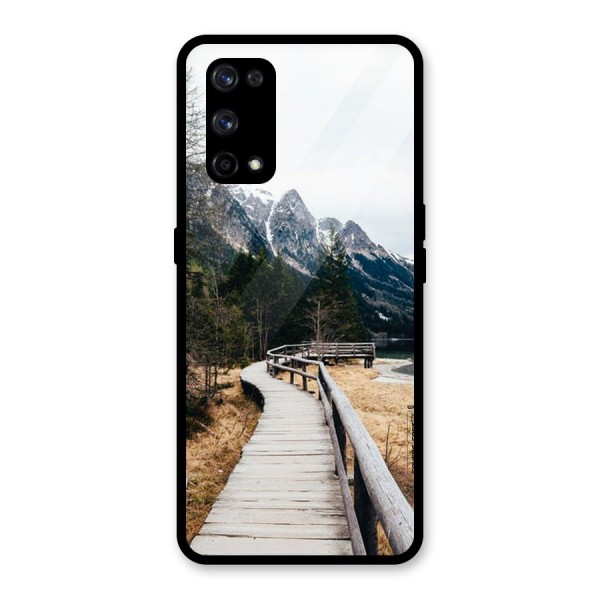 Just Wander Glass Back Case for Realme X7 Pro