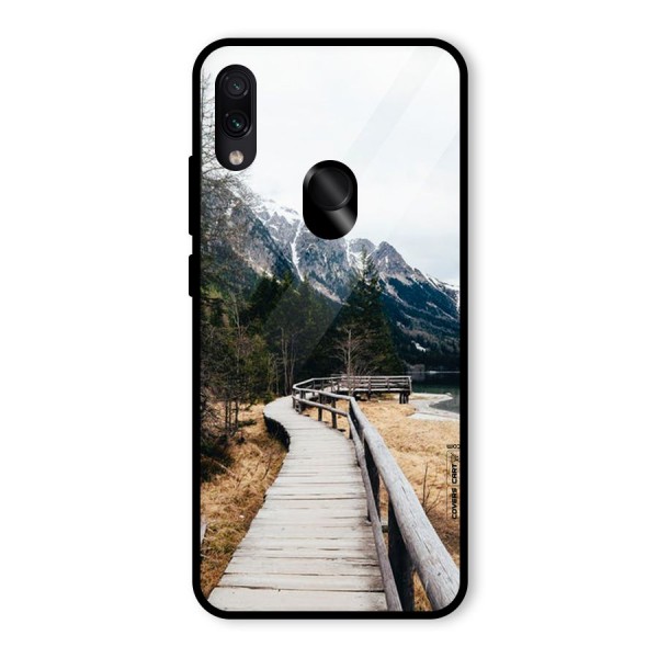 Just Wander Glass Back Case for Redmi Note 7