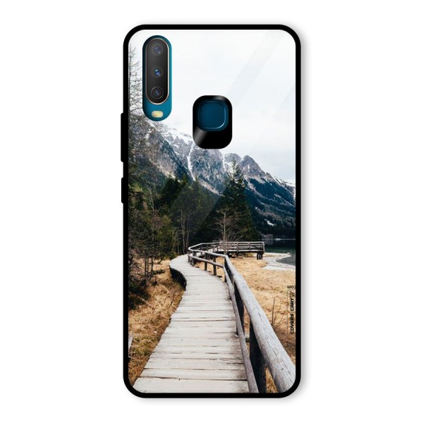 Just Wander Glass Back Case for Vivo Y12