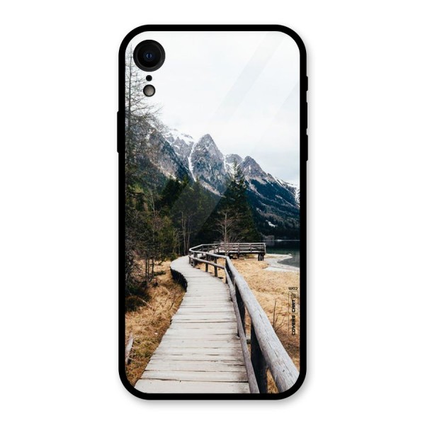 Just Wander Glass Back Case for XR