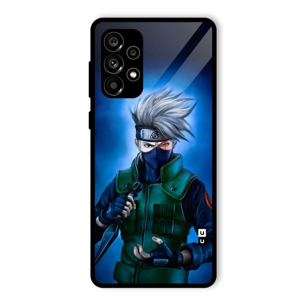 Kakashi Hatake Glass Back Case for Galaxy A73 5G