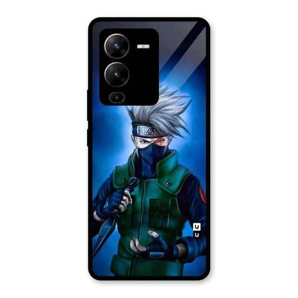 Kakashi Hatake Glass Back Case for Vivo V25 Pro