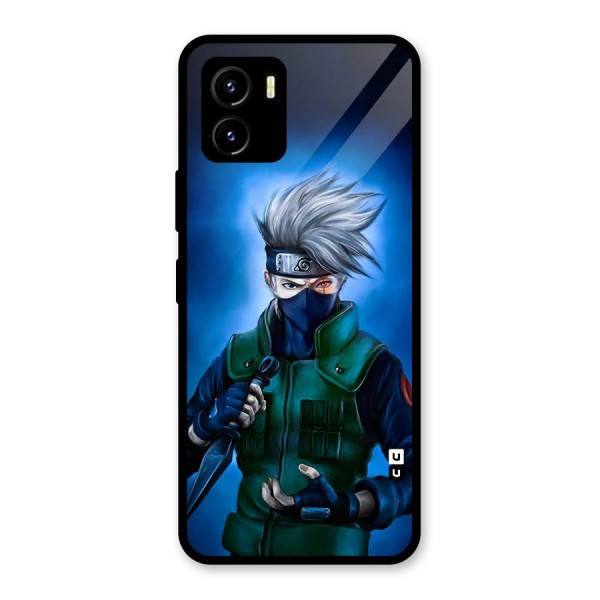 Kakashi Hatake Glass Back Case for Vivo Y15s