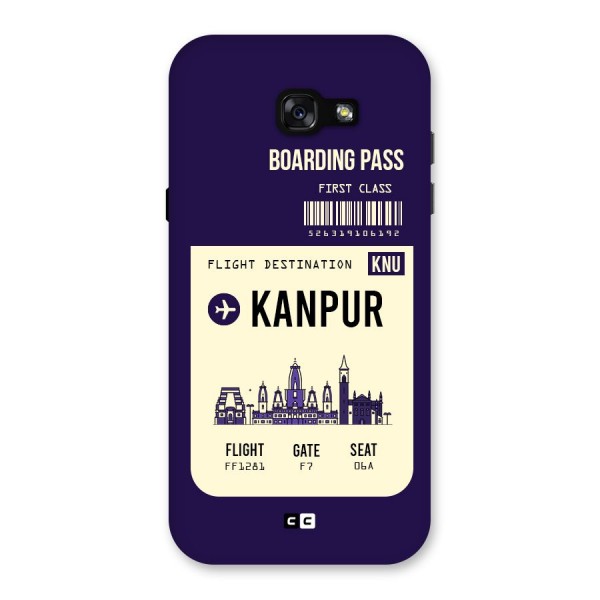 Kanpur Boarding Pass Back Case for Galaxy A7 (2017)