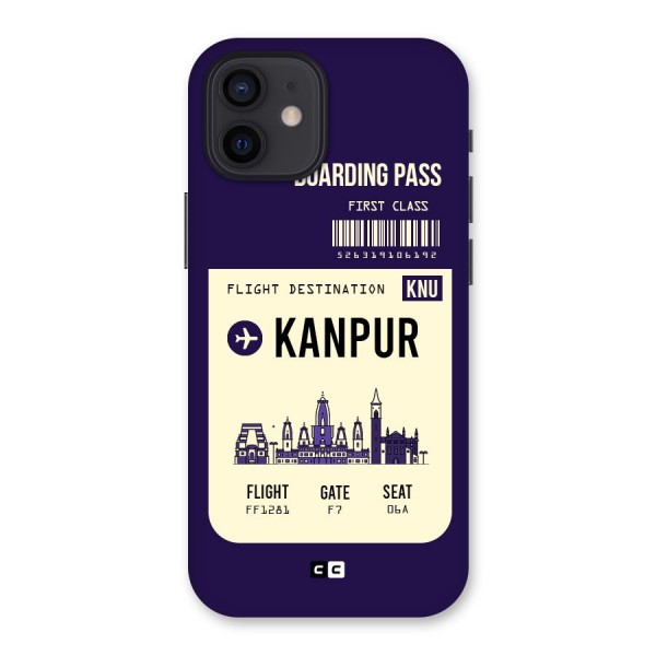 Kanpur Boarding Pass Back Case for iPhone 12