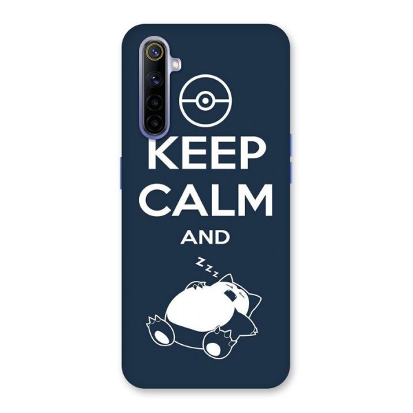 Keep Calm and Sleep Back Case for Realme 6