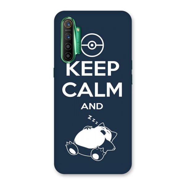 Keep Calm and Sleep Back Case for Realme X2