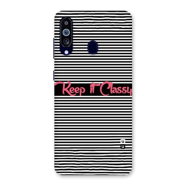 Keep It Classy Back Case for Galaxy A60