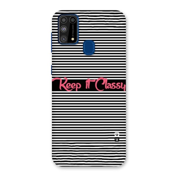 Keep It Classy Back Case for Galaxy F41