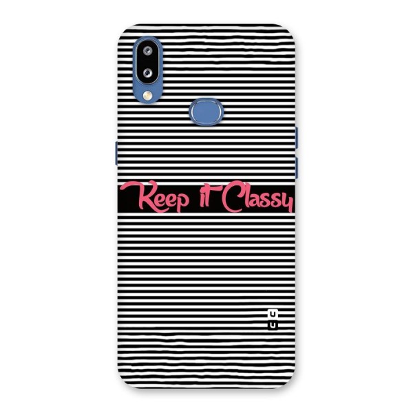 Keep It Classy Back Case for Galaxy M01s