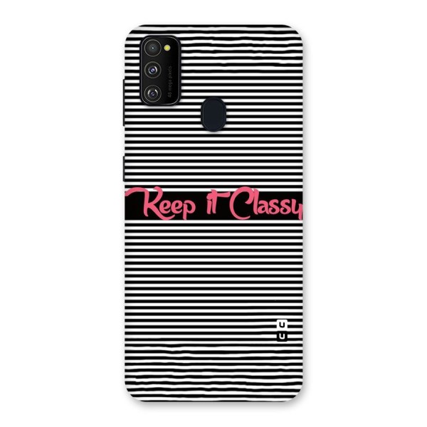 Keep It Classy Back Case for Galaxy M21