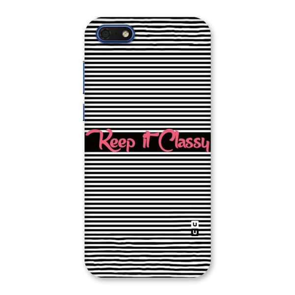 Keep It Classy Back Case for Honor 7s