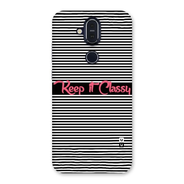 Keep It Classy Back Case for Nokia 8.1