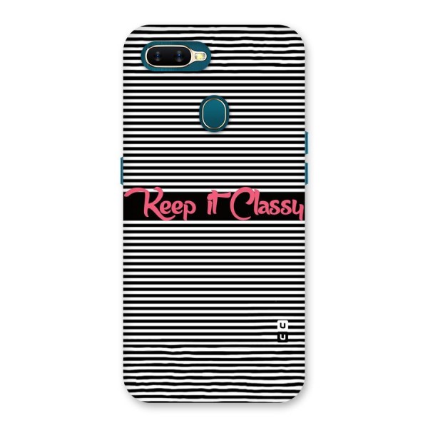 Keep It Classy Back Case for Oppo A12