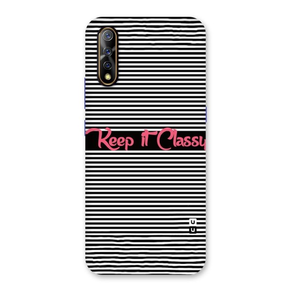 Keep It Classy Back Case for Vivo S1