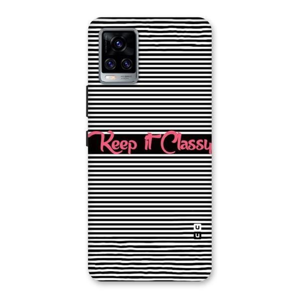 Keep It Classy Back Case for Vivo V20 Pro