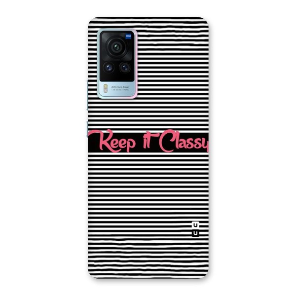 Keep It Classy Back Case for Vivo X60 Pro