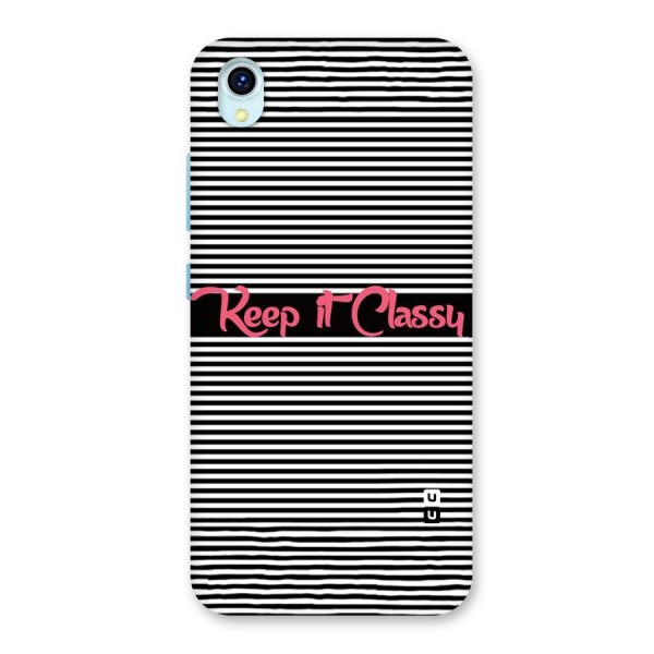 Keep It Classy Back Case for Vivo Y1s