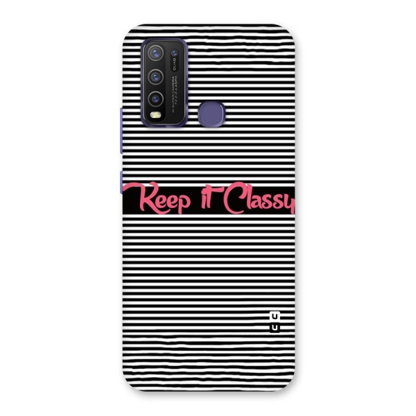 Keep It Classy Back Case for Vivo Y30